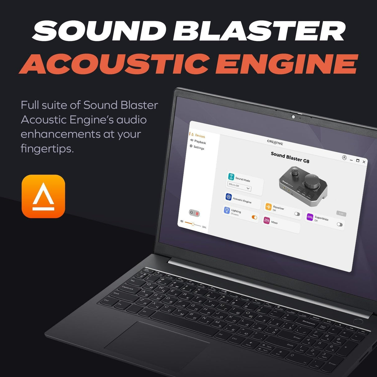 Creative Sound Blaster G8 Hi-Res Gaming DUAL USB DAC and Amp