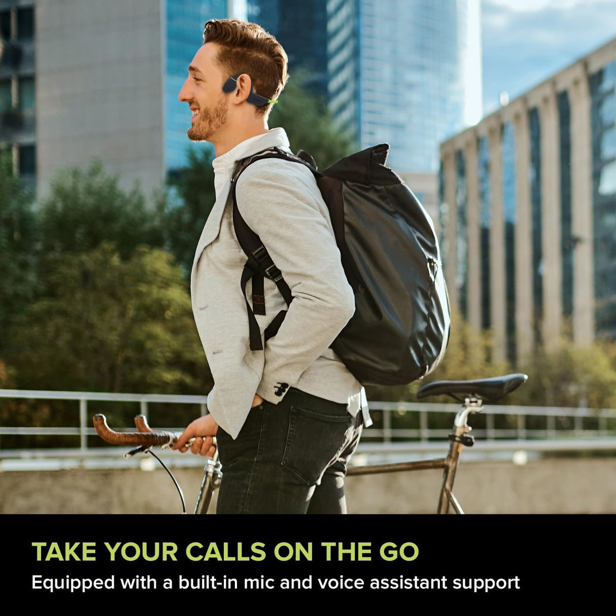 Creative Outlier Free+ Wireless Bone Conduction Headphones with Adjustable Transducers