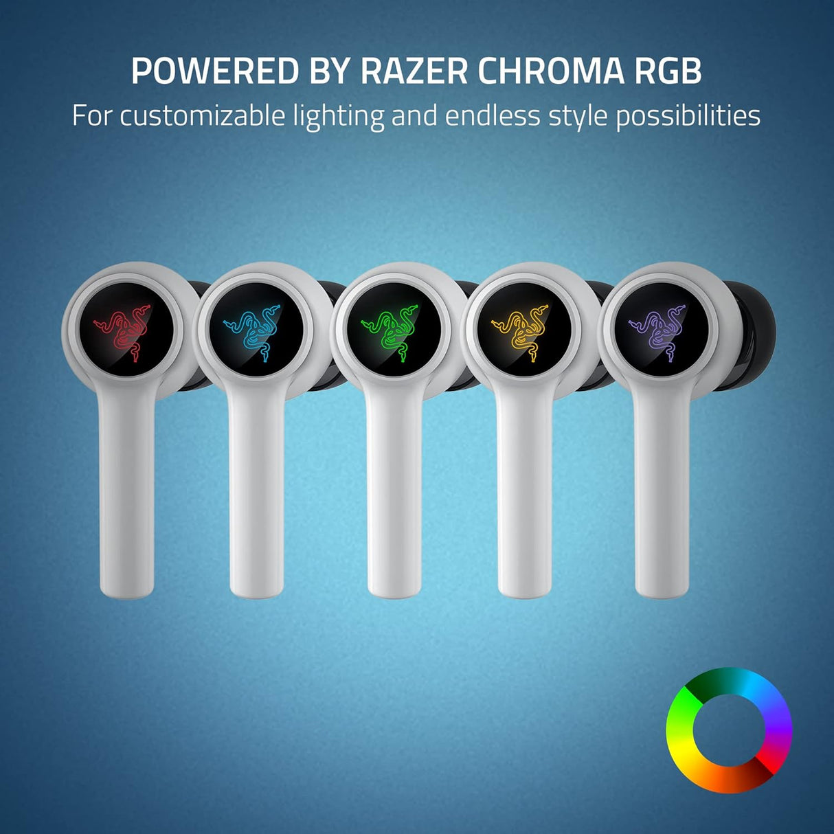 Razer Hammerhead HyperSpeed Wireless Gaming Earbuds for PS