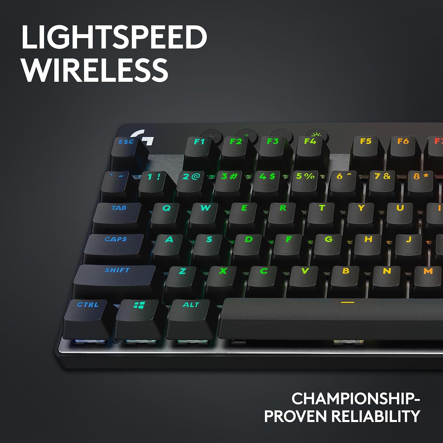 キーボード Logicool G PRO X TKL LIGHTSPEED Logitech G PRO X TKL Wireless Gaming Keyboard, LIGHTSYNC RGB, PBT