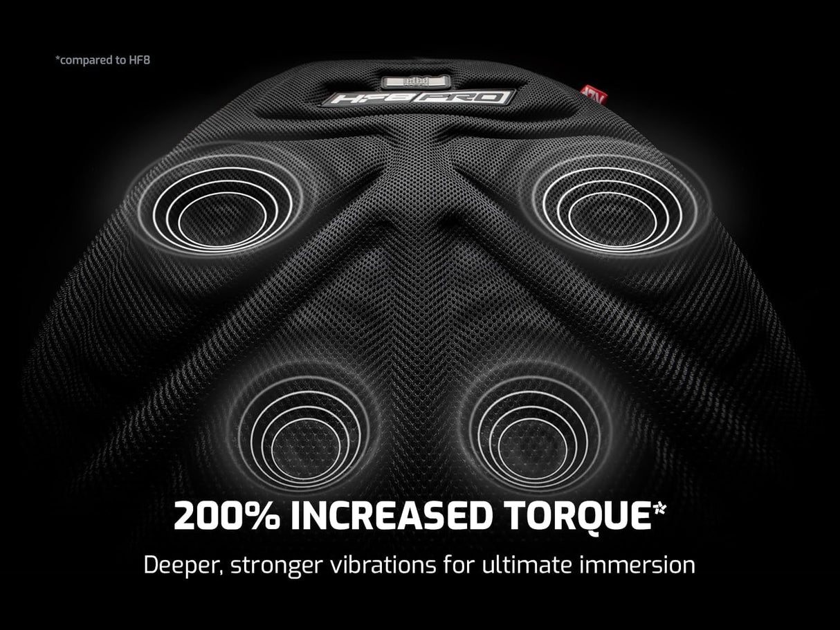 Next Level Racing HF8 Pro Haptic Feedback Pad - An Immersive Experience