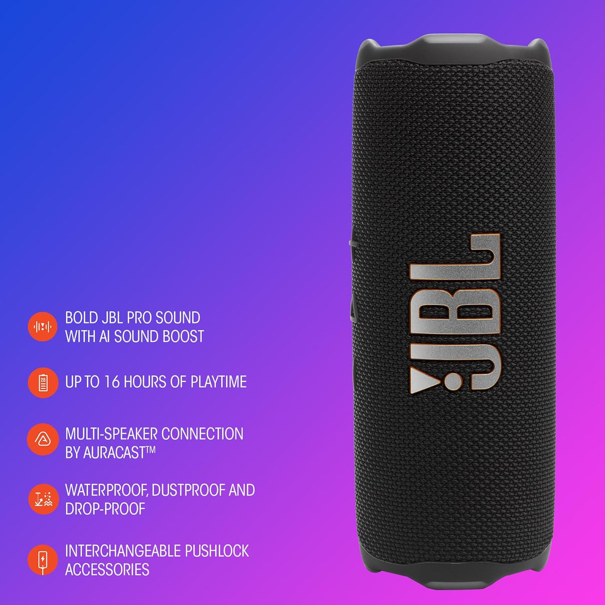 JBL Flip 7 Portable Bluetooth Speaker