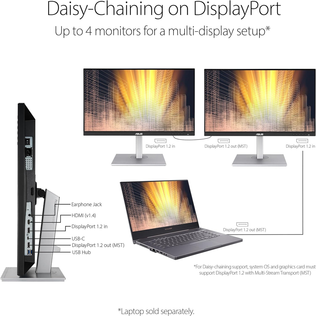ASUS ProArt Display PA247CV 24 Inch Professional Monitor
