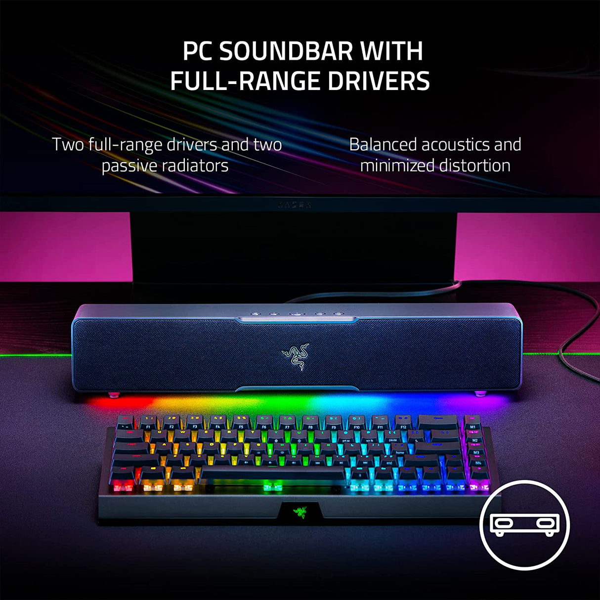 Razer Leviathan V2 X Gaming Soundbar Speaker