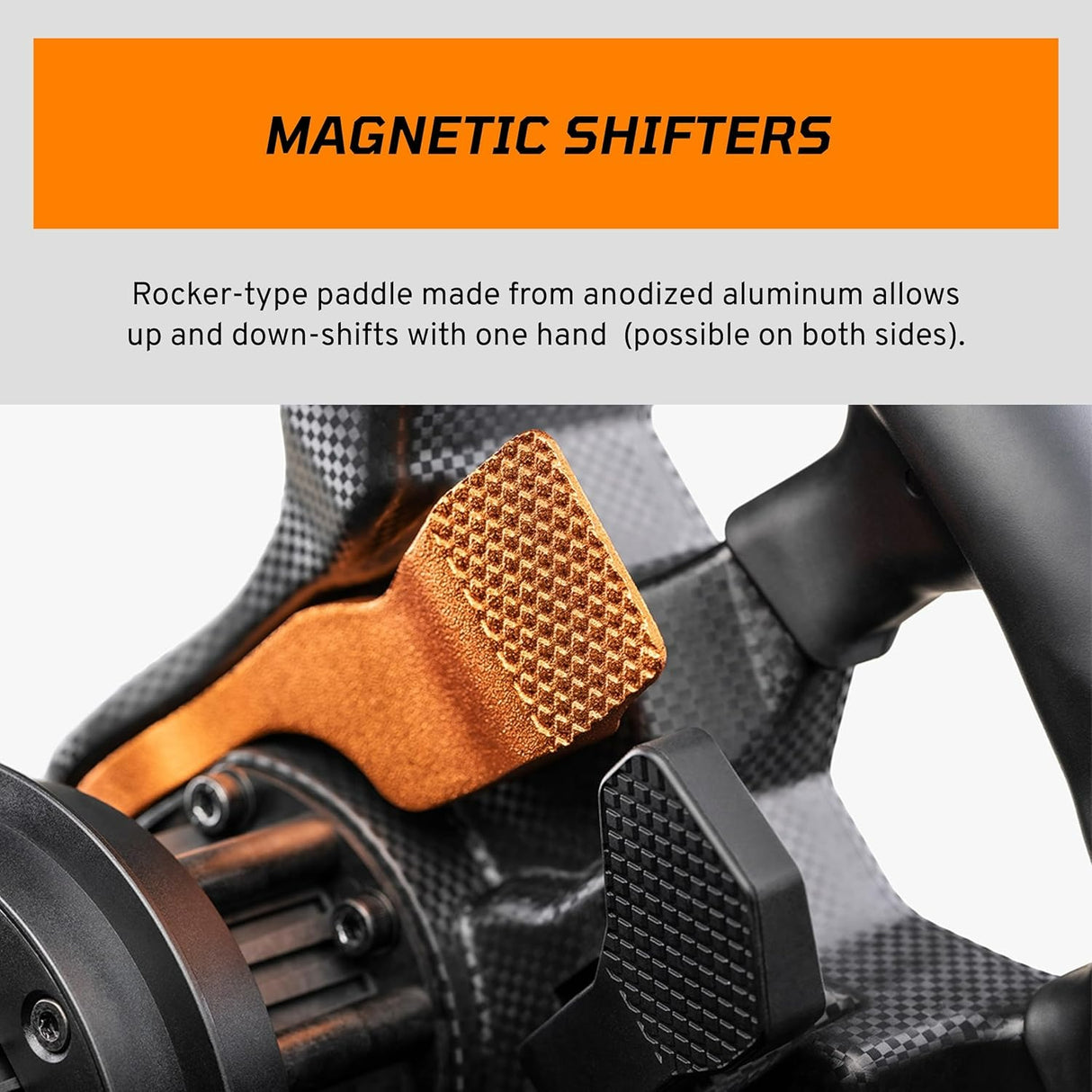 Fanatec CSL Elite Steering Wheel McLaren GT3 V2 + QR2 Wheel-side -  PC & Xbox [PRE-ORDER]