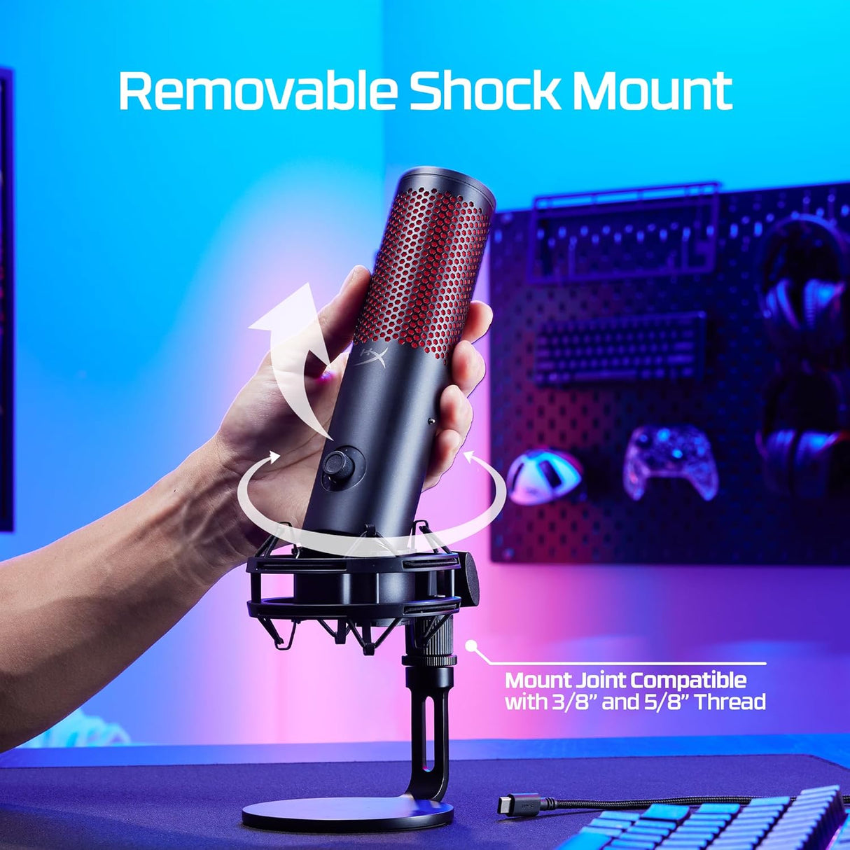 HyperX QuadCast 2 Microphone