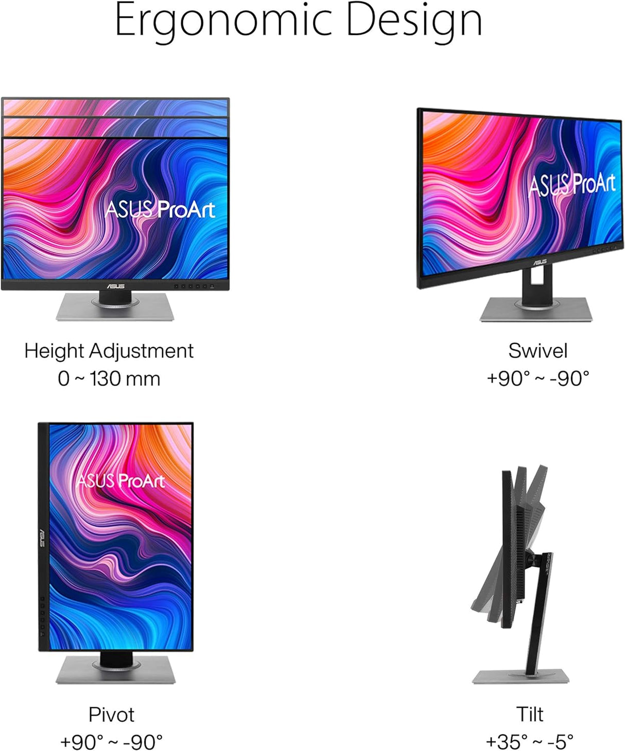 ASUS ProArt Display PA248QV 24 Inch Professional Monitor