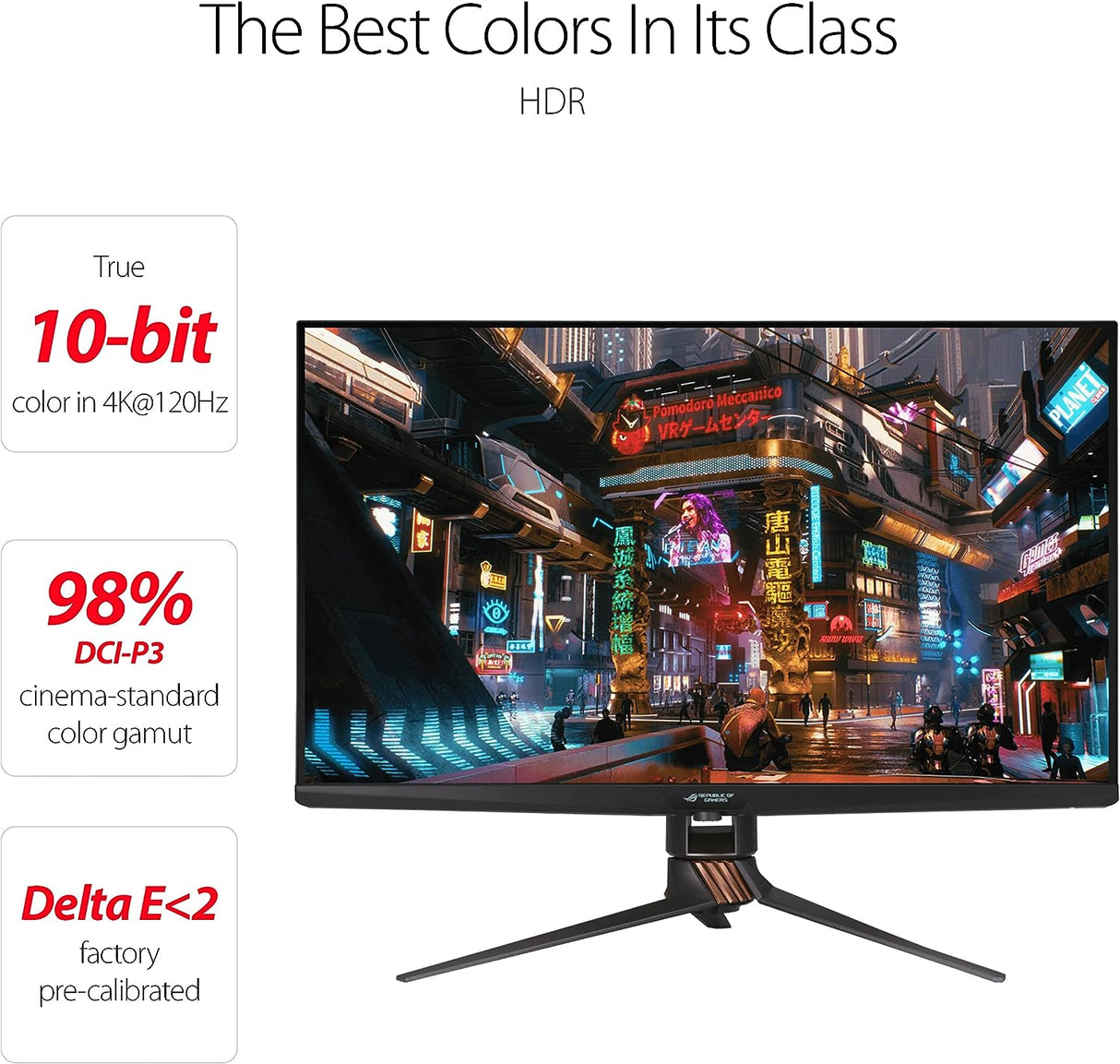 ASUS ROG Swift PG32UQX 32 Inch 4K 144 Hz Gaming Monitor