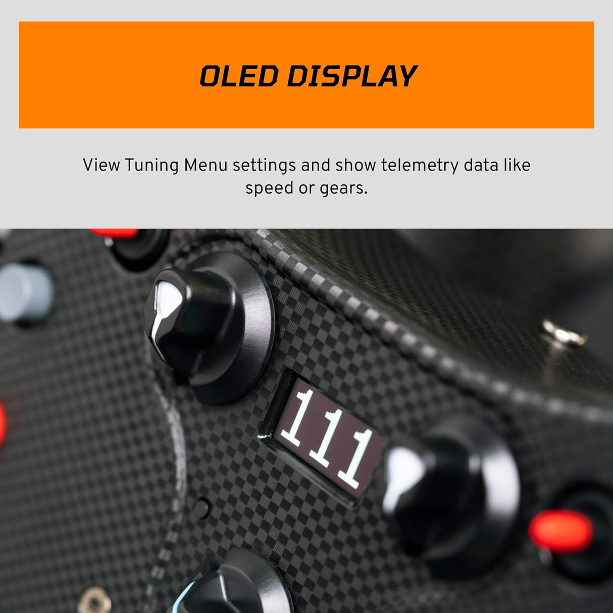 Fanatec CSL Elite Steering Wheel McLaren GT3 V2 + QR2 Wheel-side -  PC & Xbox [PRE-ORDER]