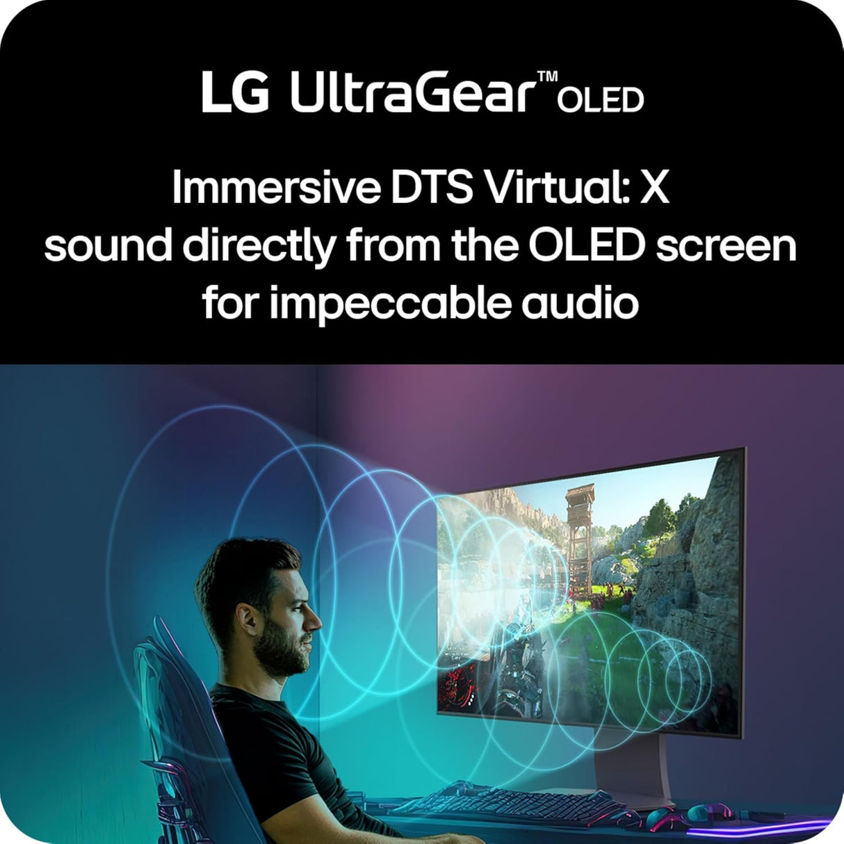 LG 32GS95UV-B — 32" Dual-Mode 4K UHD OLED Display Gaming Monitor