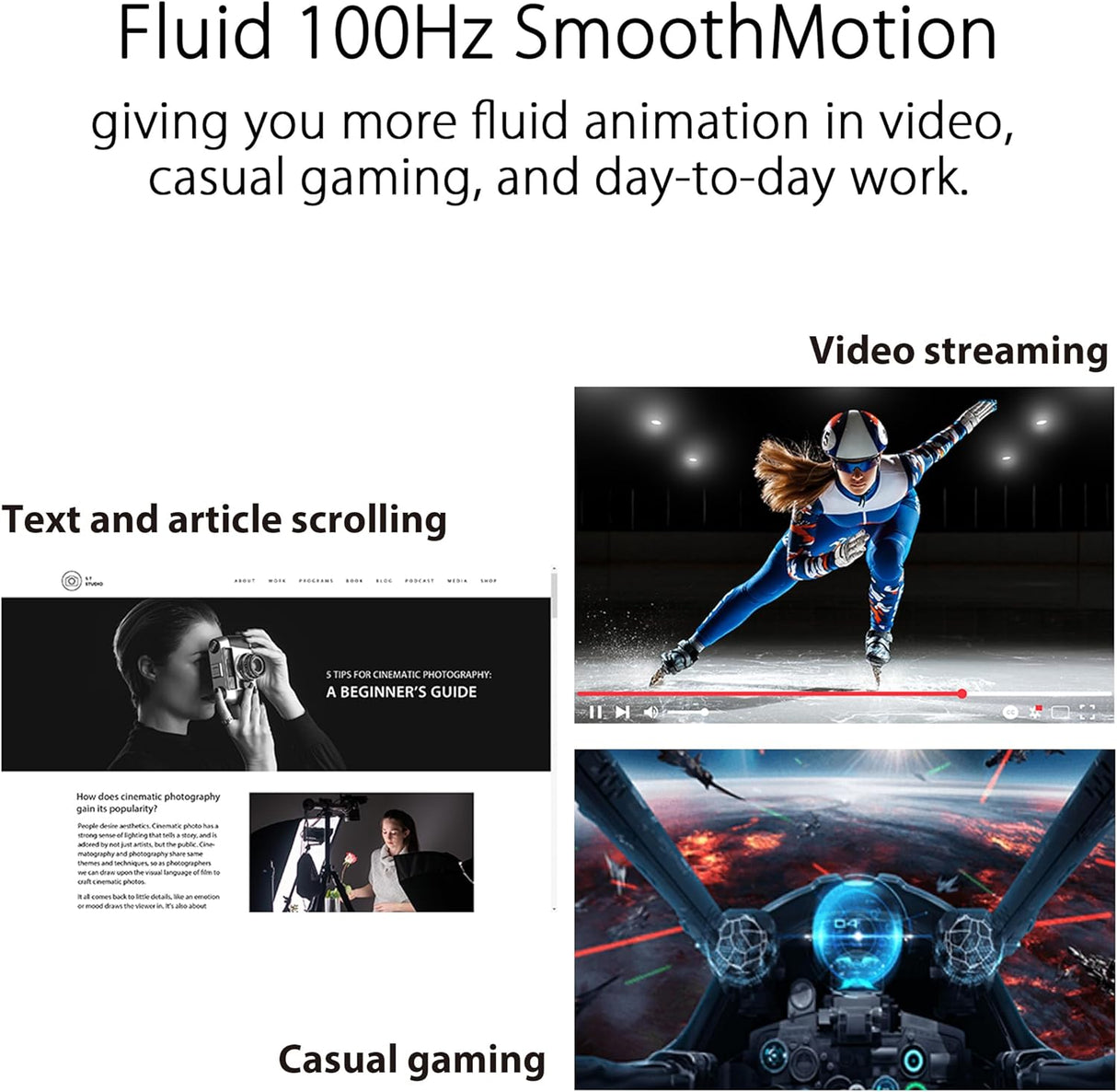 ASUS VA24EHF Eye Care 24 Inch Gaming Monitor