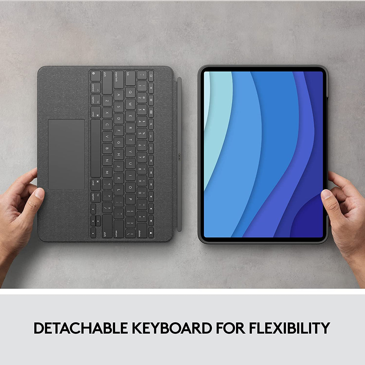 Logitech Combo Touch for iPad Pro 12.9" 5th, 6th Gen - 920-010215