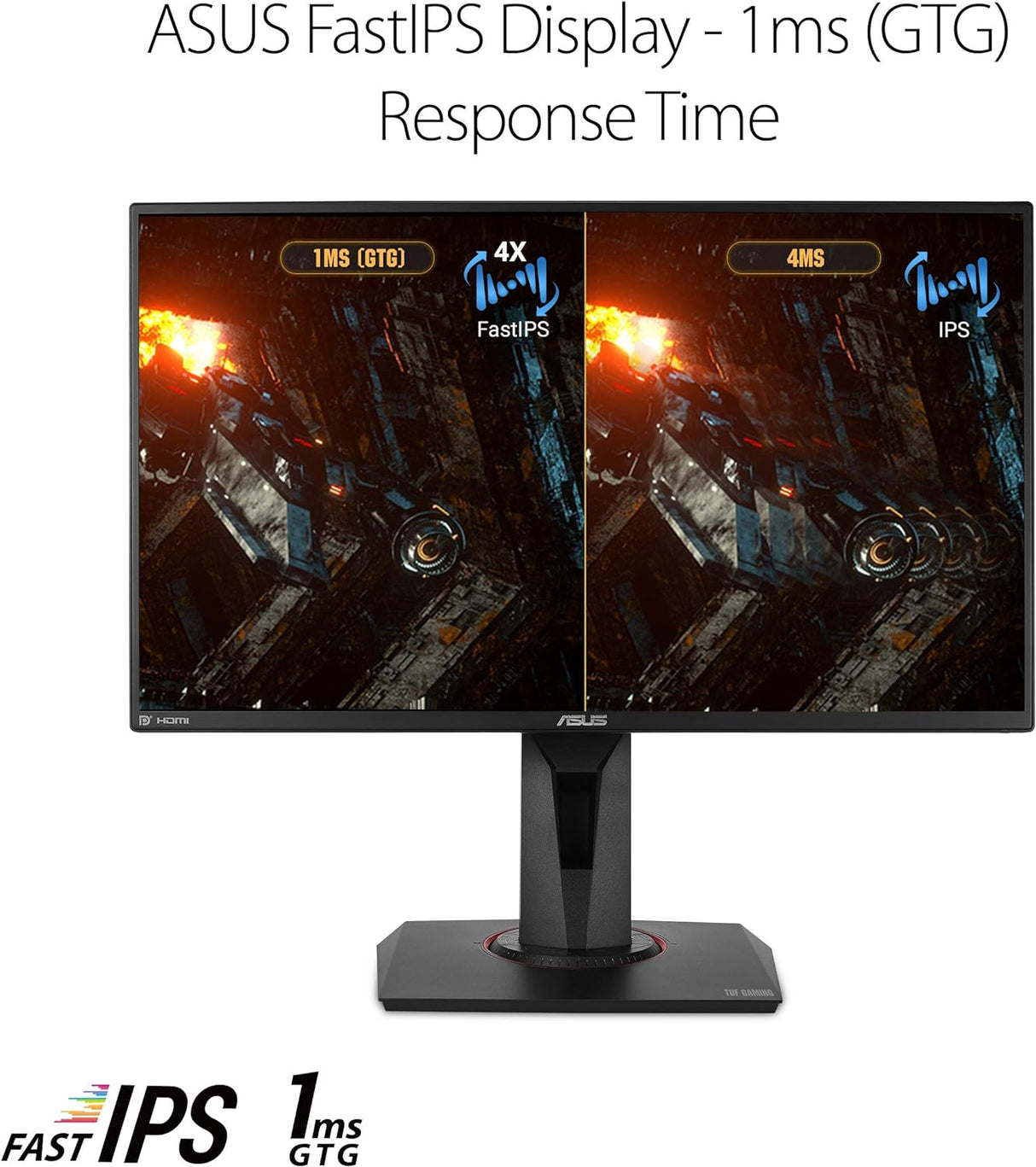ASUS TUF Gaming VG259QM 24.5 Inch IPS FHD 280Hz 1ms Gaming Monitor