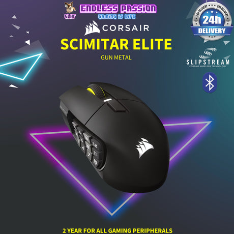 Corsair Scimitar Elite Wireless SE - MMO Gaming Mouse