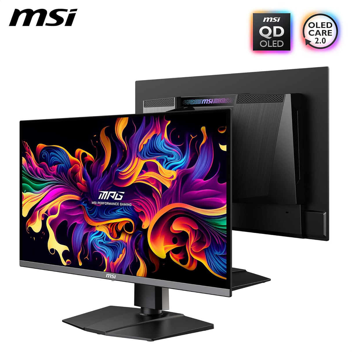 MSI MPG 272URX QD-OLED Gaming Monitor - 27 Inch 240Hz 4K UHD 0.03ms