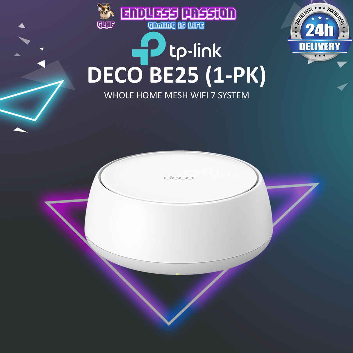TP Link Deco BE25 BE5000 Whole Home Mesh WiFi 7 System