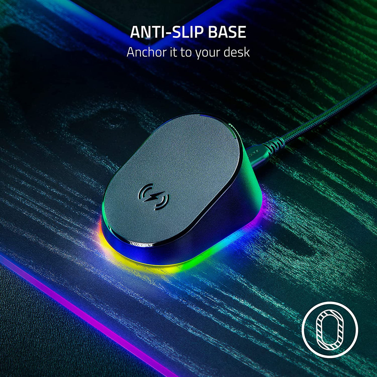 Razer Mouse Dock Pro with Wireless Charging Puck