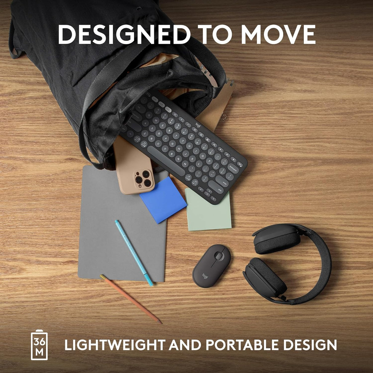 Logitech Pebble Keys 2 K380s Bluetooth Wireless Keyboard