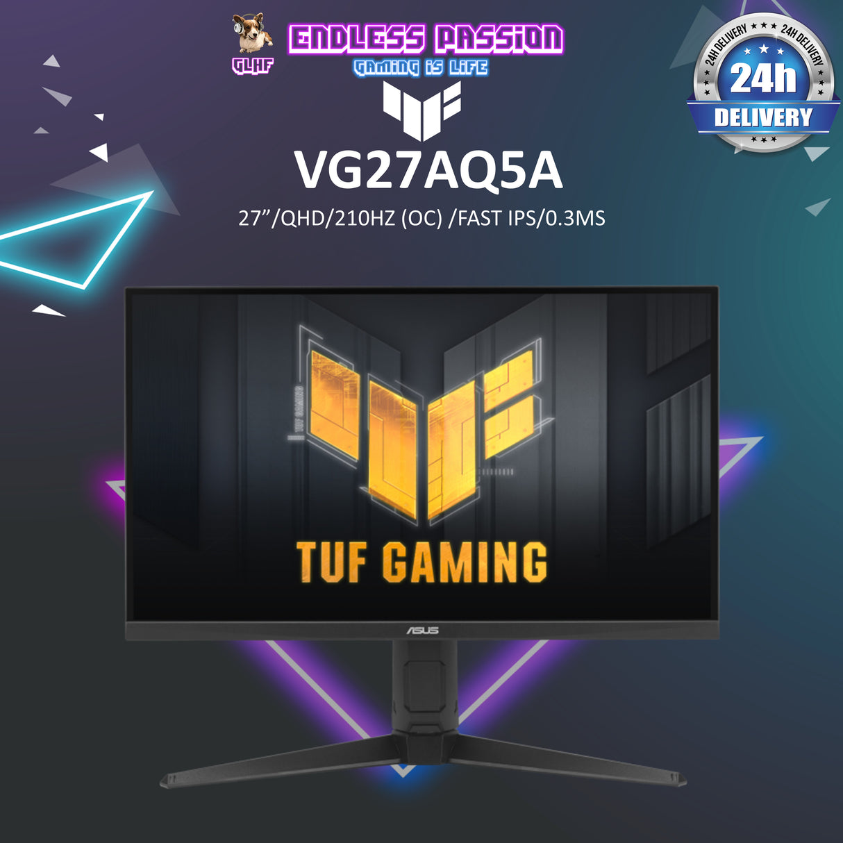 ASUS TUF Gaming VG27AQ5A Gaming Monitor
