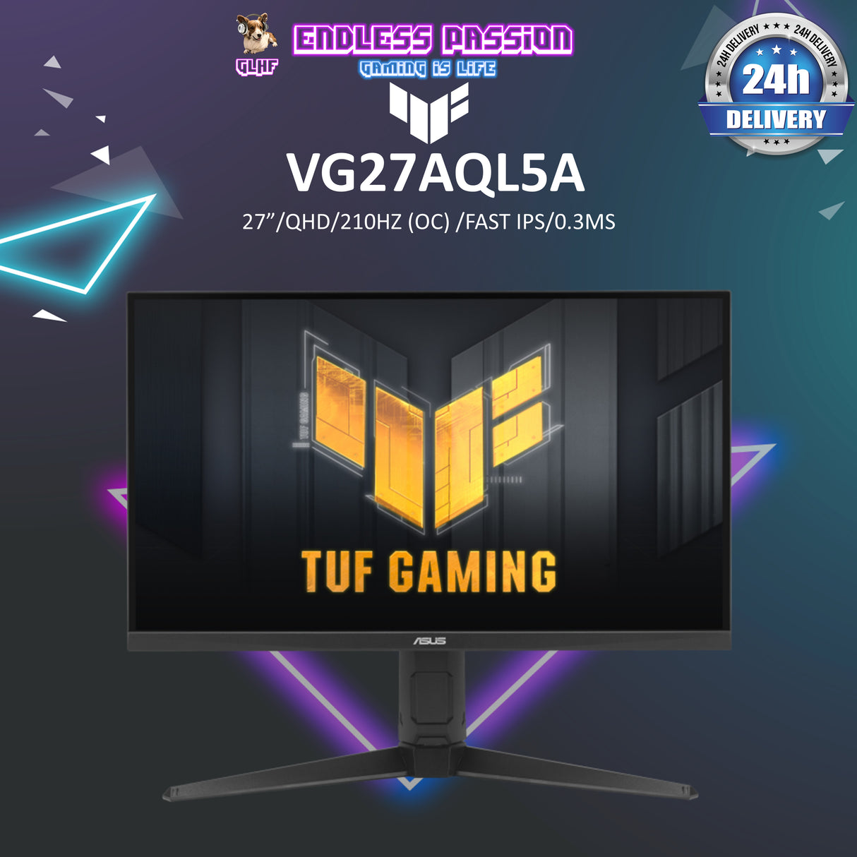 ASUS TUF Gaming VG27AQL5A Gaming Monitor