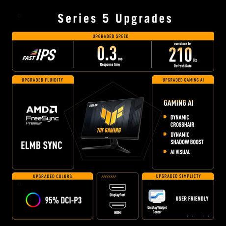 ASUS TUF Gaming VG27AQL5A Gaming Monitor