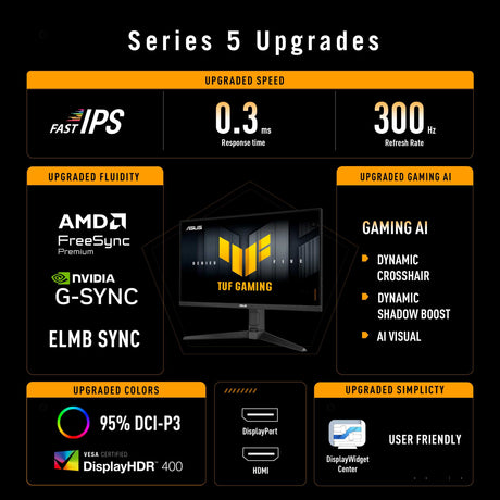 ASUS TUF Gaming VG27AQML5A Gaming Monitor