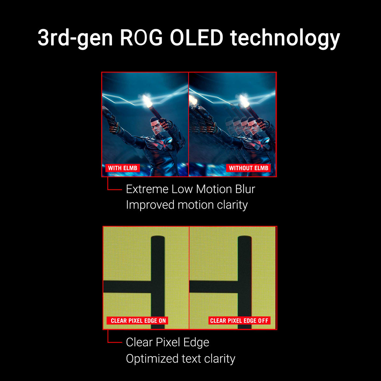 ASUS ROG Strix XG27AQDMGR 27-inch WOLED Gaming Monitor - 240Hz, Flat