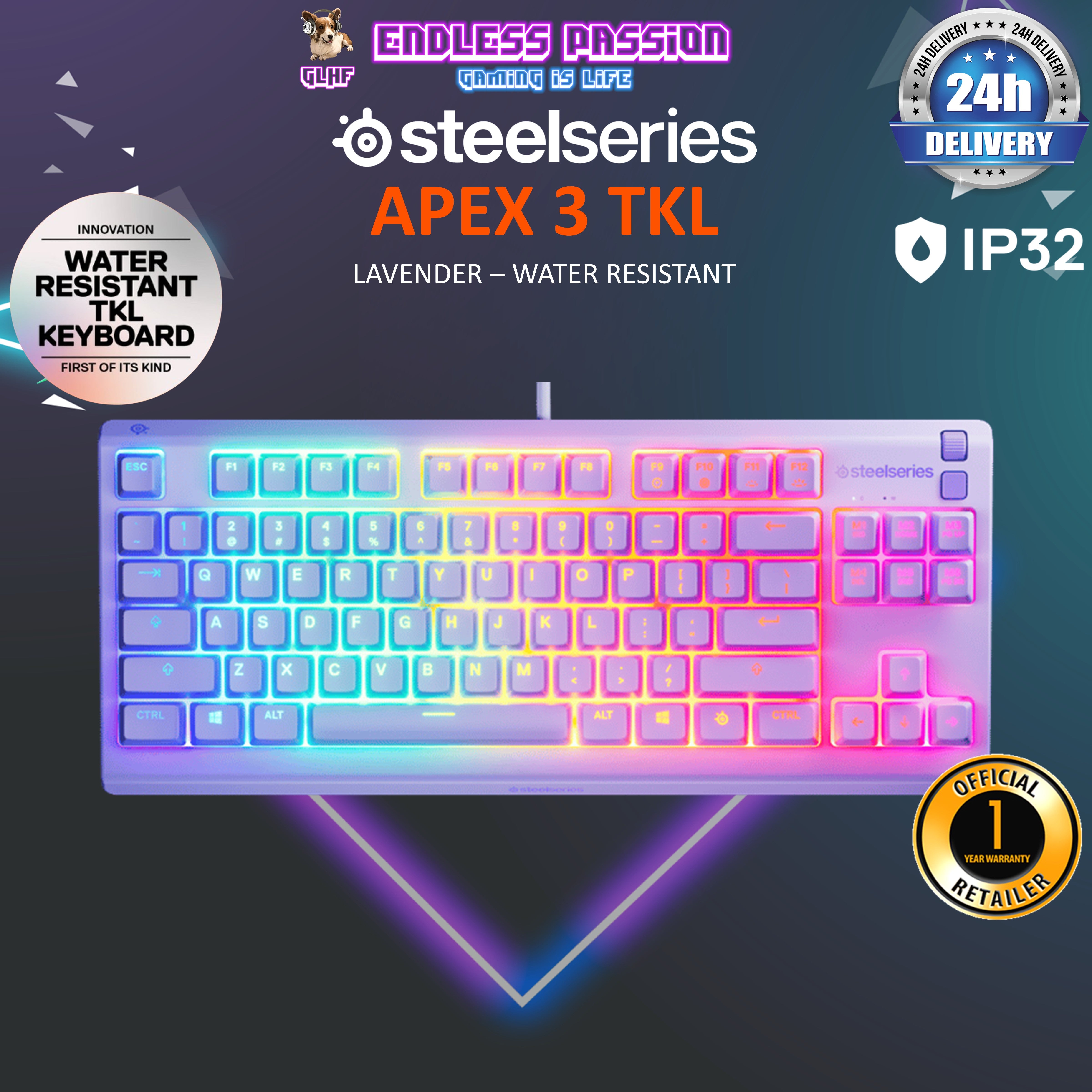 SteelSeries Apex 3 TKL Wired Gaming Keyboard – Endless Passion