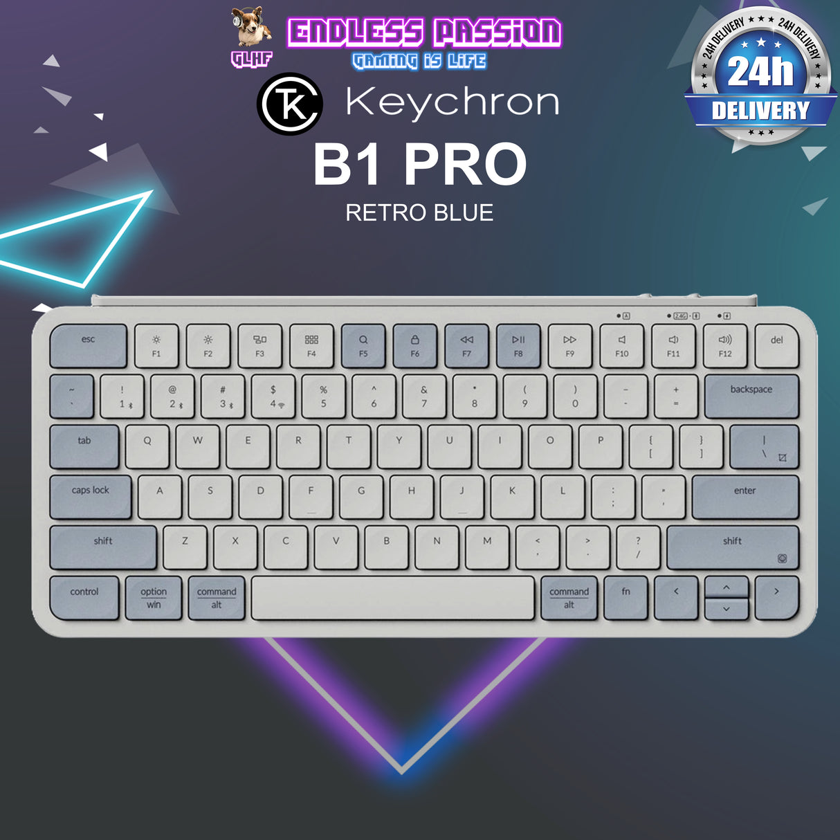 Keychron B1 Pro Ultra-Slim Wireless Keyboard