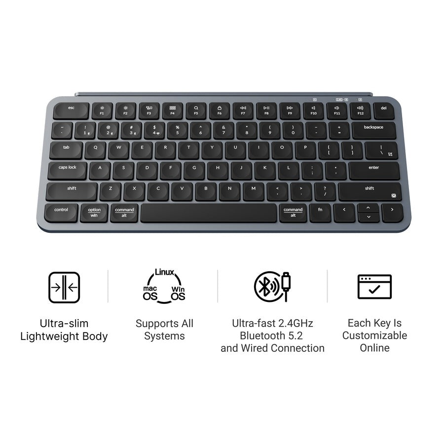 Keychron B1 Pro Ultra-Slim Wireless Keyboard