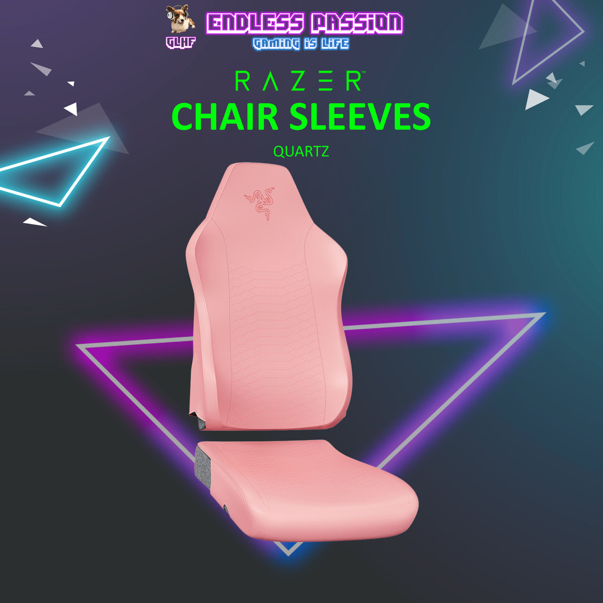 Razer Gaming Chair Sleeves - Designed for Iskur V2 X