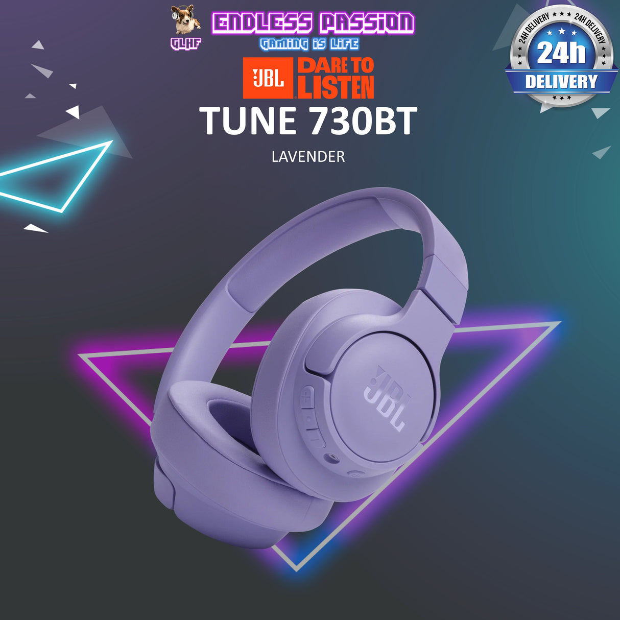 JBL Tune730 BT Over-Ear Wireless Headphone