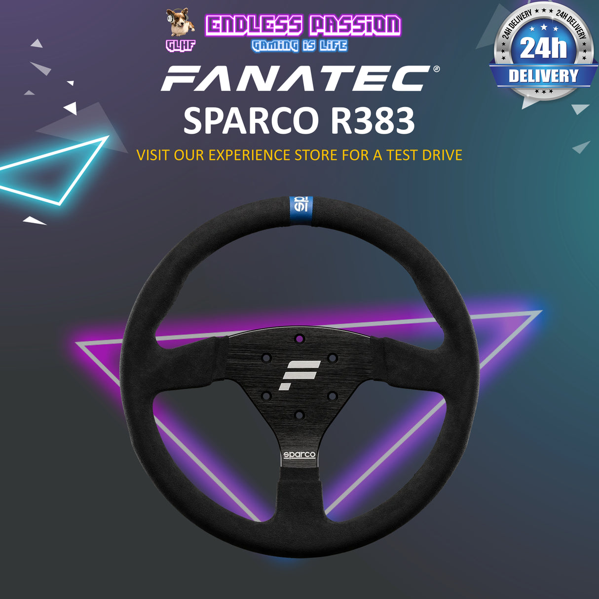 Fanatec ClubSport Wheel Rim Sparco Rally [PRE-ORDER]