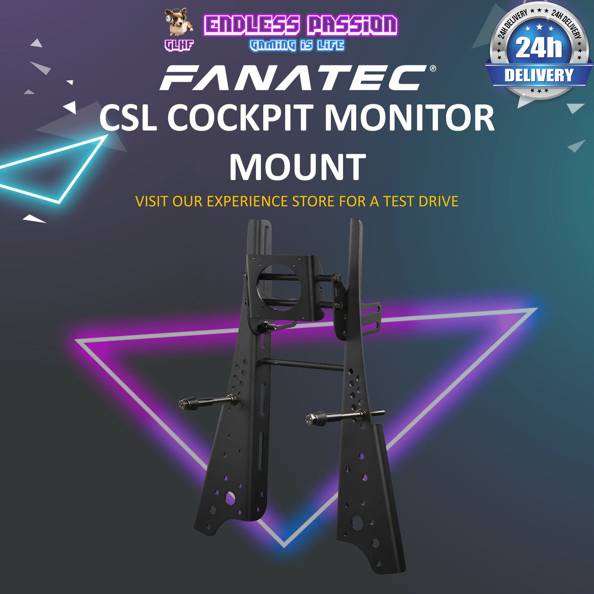 Fanatec CSL Cockpit Monitor Holder [PRE-ORDER]
