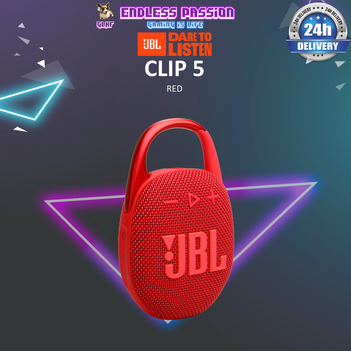 JBL Clip 5 Mini Portable Bluetooth Speaker – Endless Passion