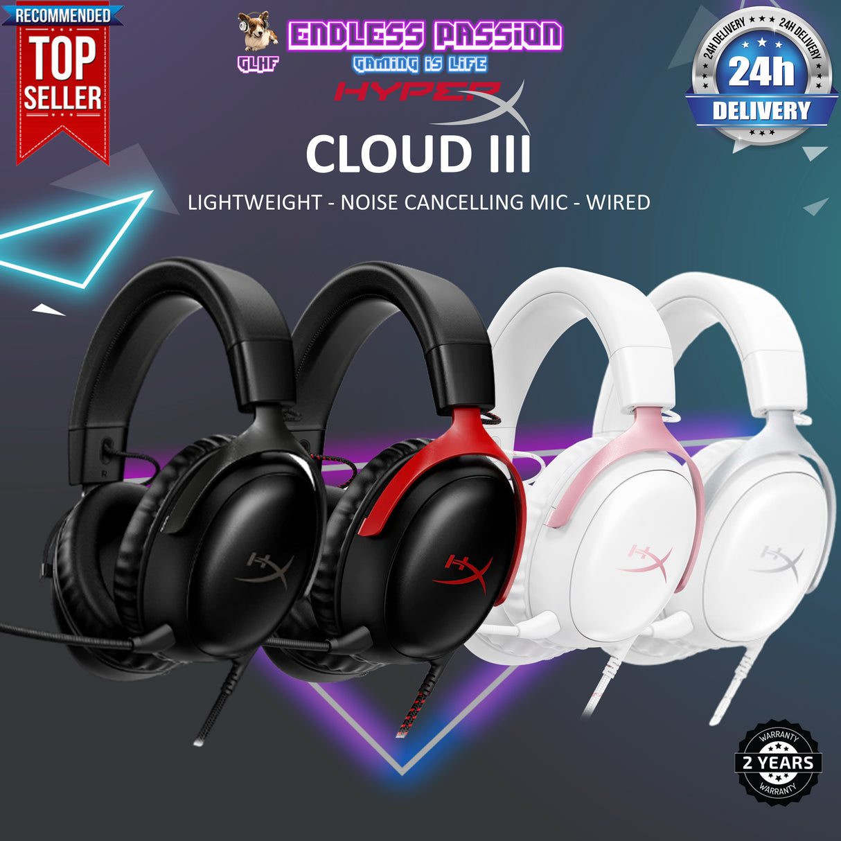 HyperX Cloud III Gaming Headset