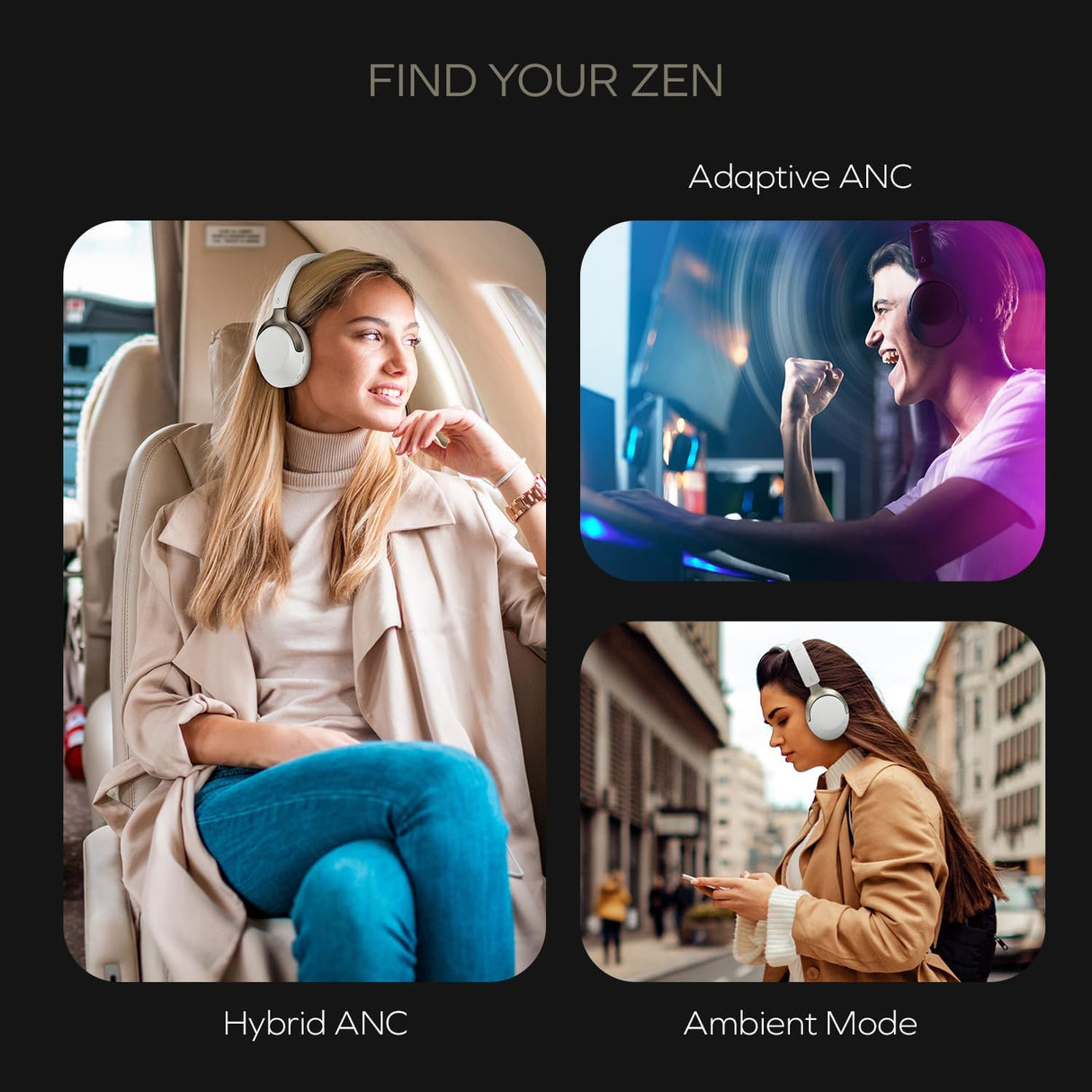 Creative Zen Hybrid SXFI Wireless Over-Ear Headphones