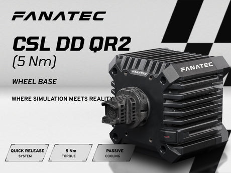 Fanatec CSL DD QR2 - 5Nm - CSL_DD_QR2L_90_US