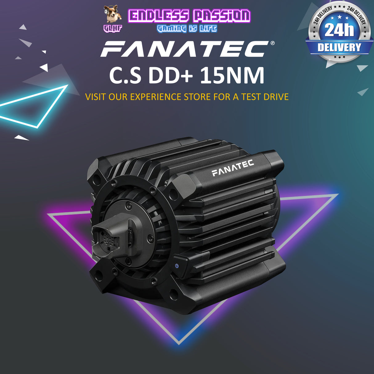Fanatec ClubSport DD+ - CS_DD+_US