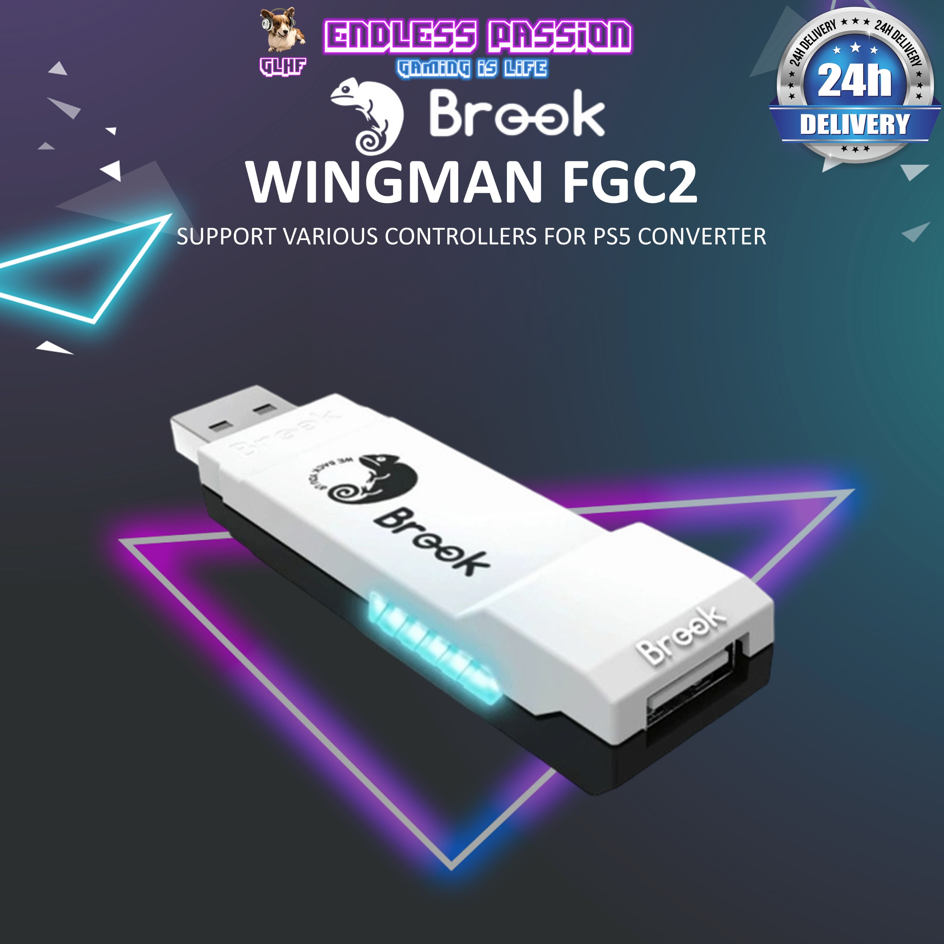 Brook Wingman FGC2 PS5 Converter – Endless Passion