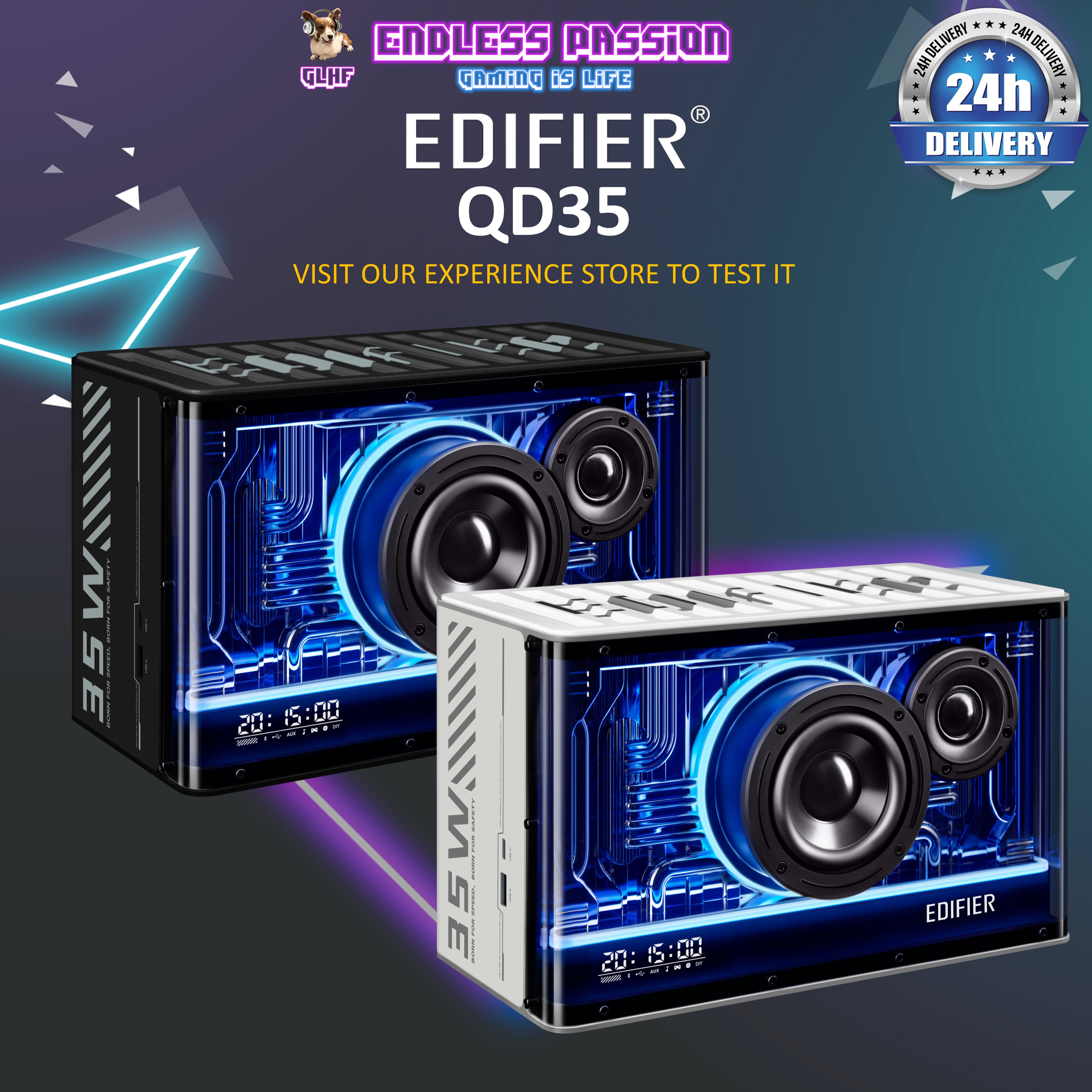 Edifier QD35 Tabletop Bluetooth Speaker – Endless Passion
