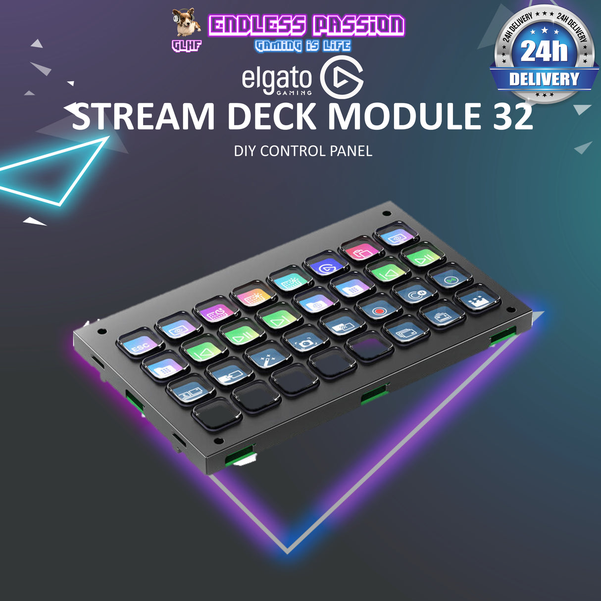 Elgato Stream Deck Module 32 (Membrane Keys, USB)