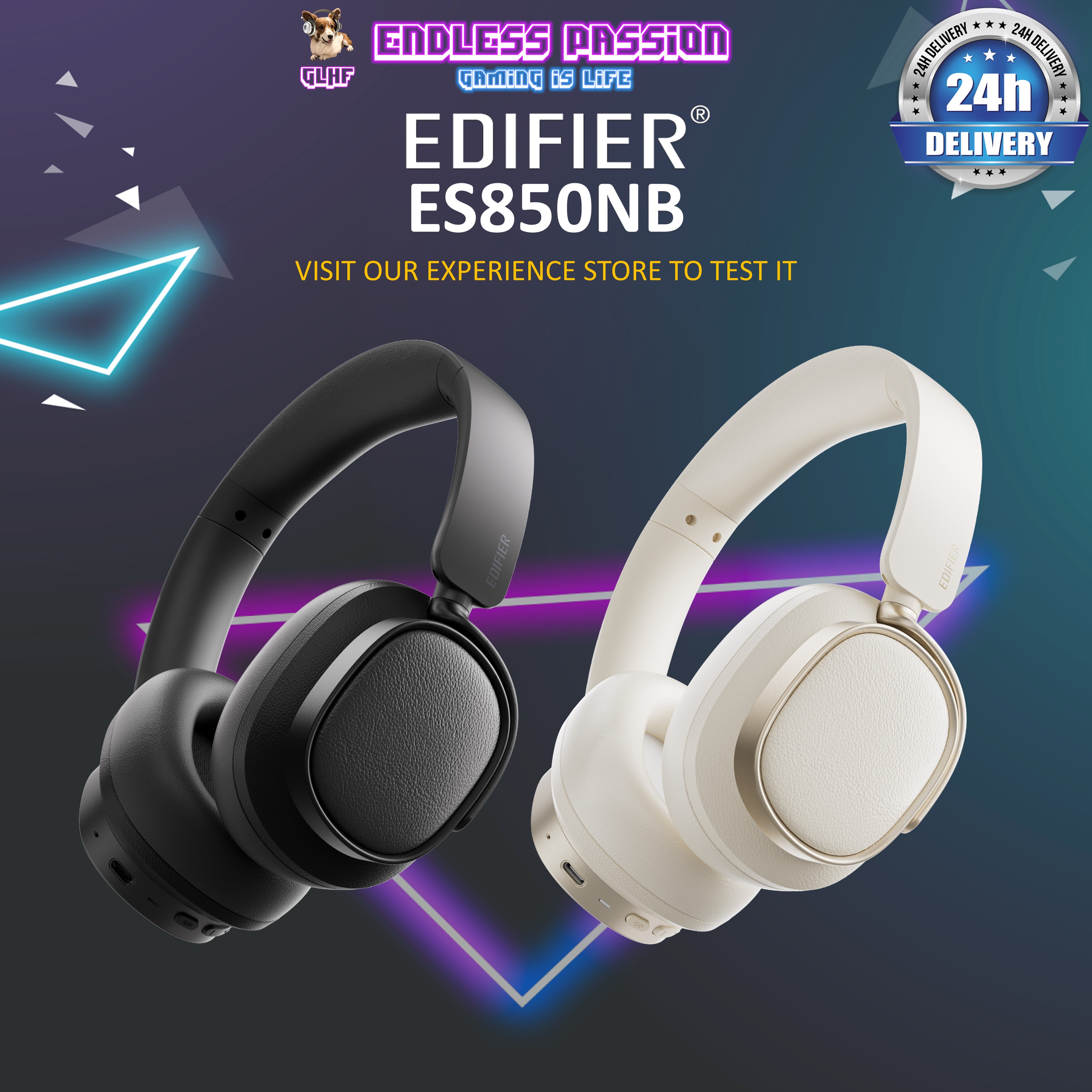 【EDIFIER】ES850NB ES850NB Active Noise Cancelling Headphones – Edifier USA