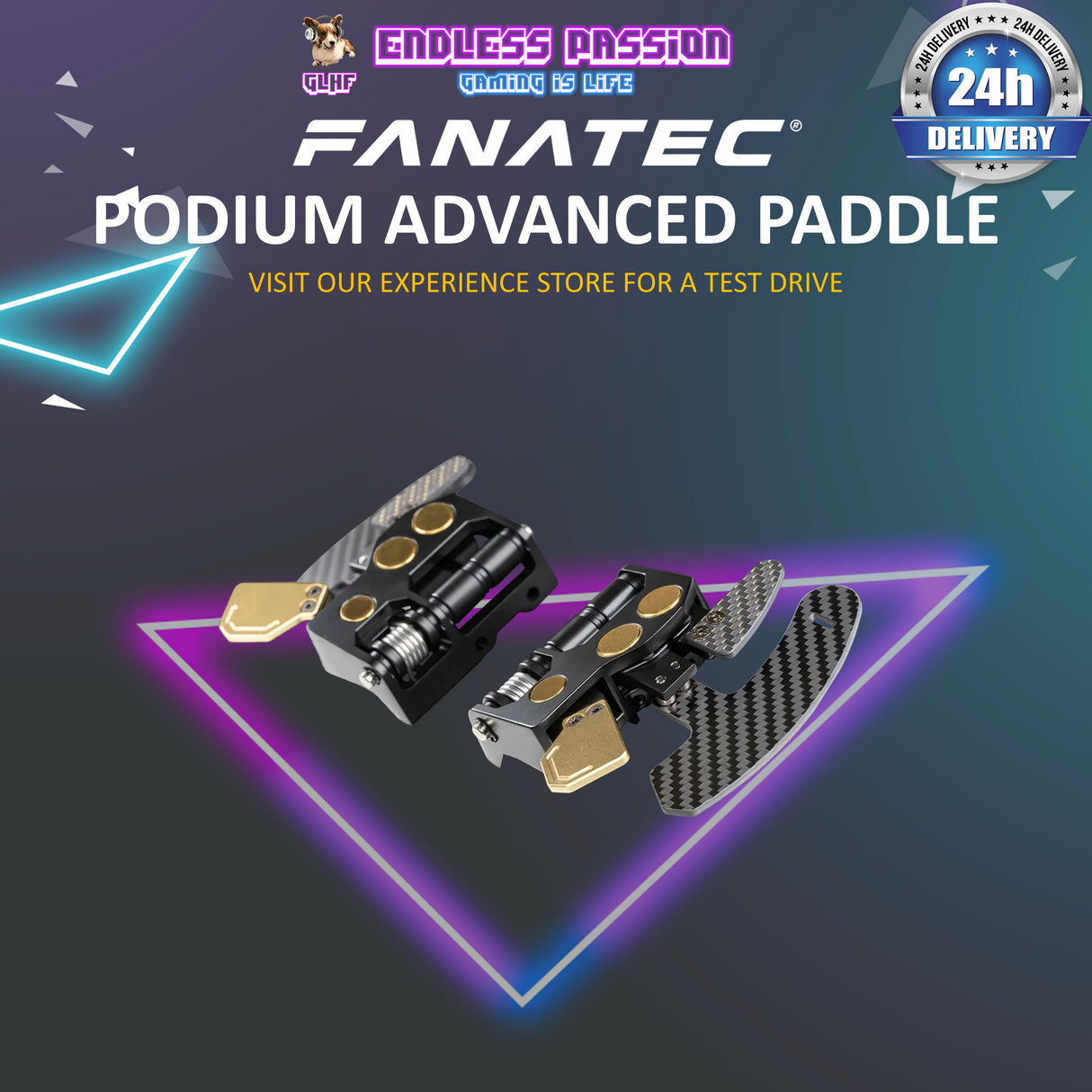 Fanatec Podium Advanced Paddle Module [PRE ORDER]