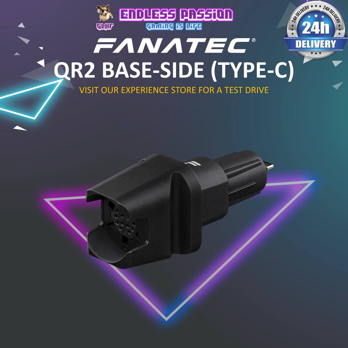 Fanatec QR2 Base-Side (Type-C) [PRE-ORDER]