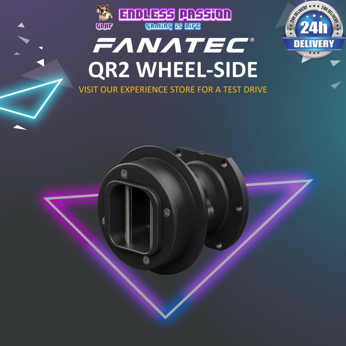 Fanatec QR2 Wheel-side - QR2-WS [PRE-ORDER]
