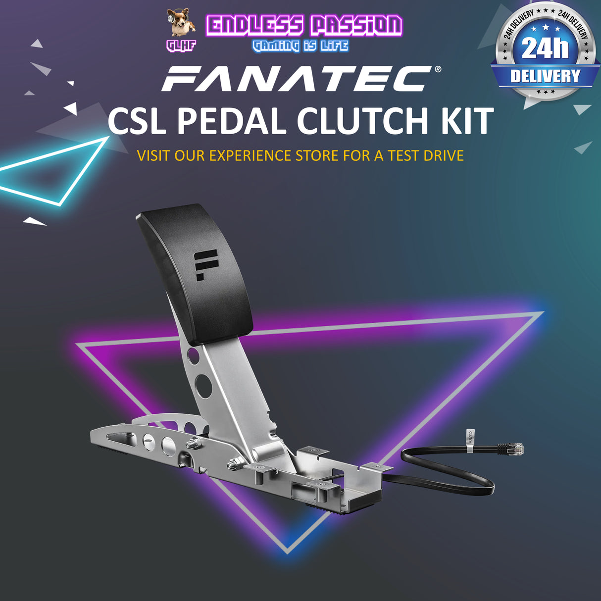 Fanatec CSL Pedal Clutch Kit - PC, PS & Xbox [PRE-ORDER]