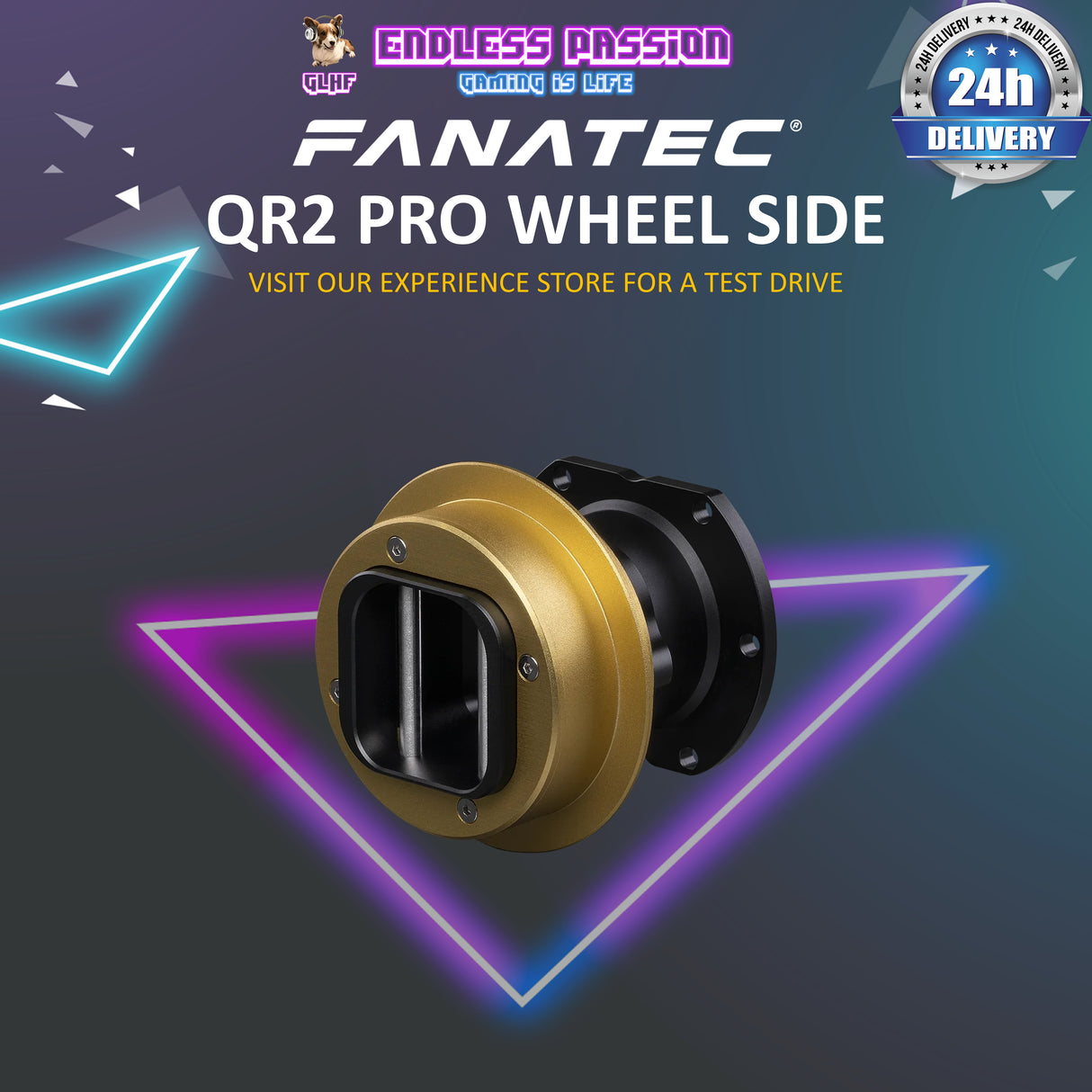 Fanatec QR2 Pro Wheel-side [PRE-ORDER]