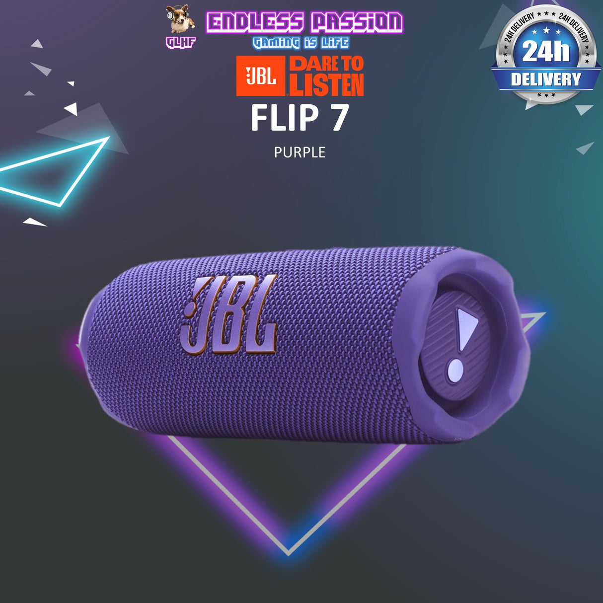 JBL Flip 7 Portable Bluetooth Speaker