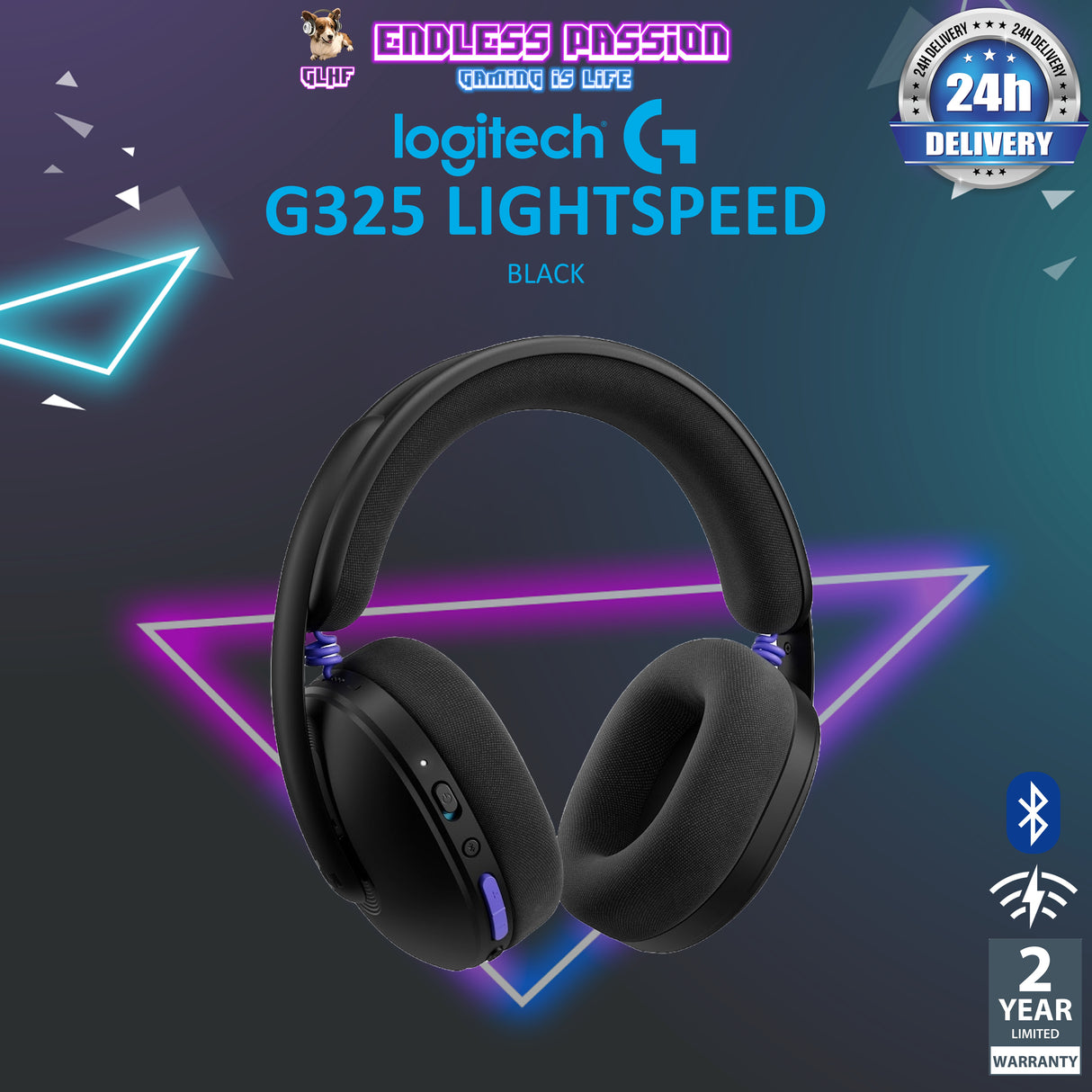Logitech G325 LIGHTSPEED Wireless Gaming Headset